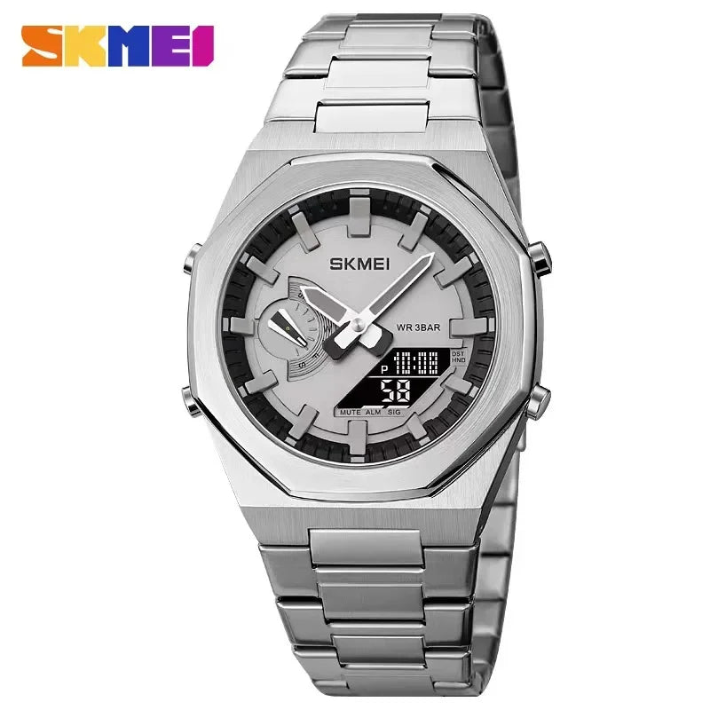 Relógio Elegante Casual Masculino - SKMEI