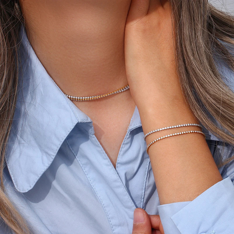 Conjunto de Joias Minimalista - E.B.BELLE