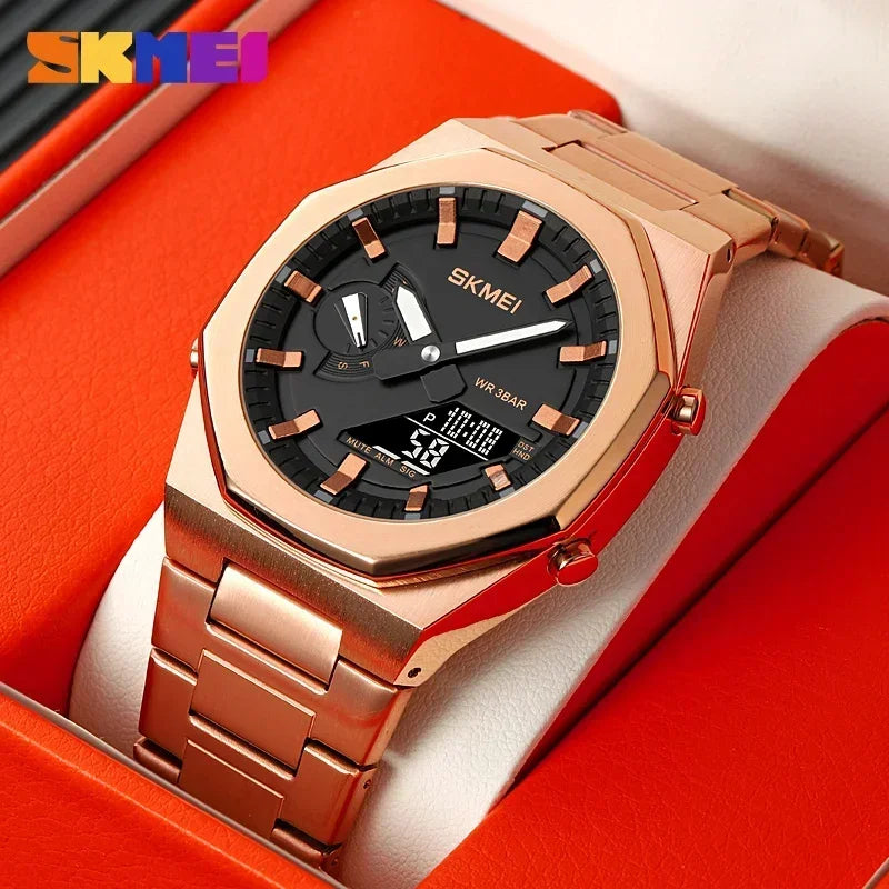 Relógio Elegante Casual Masculino - SKMEI