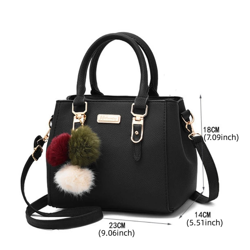 Bolsa de Couro Vintage - Feminina