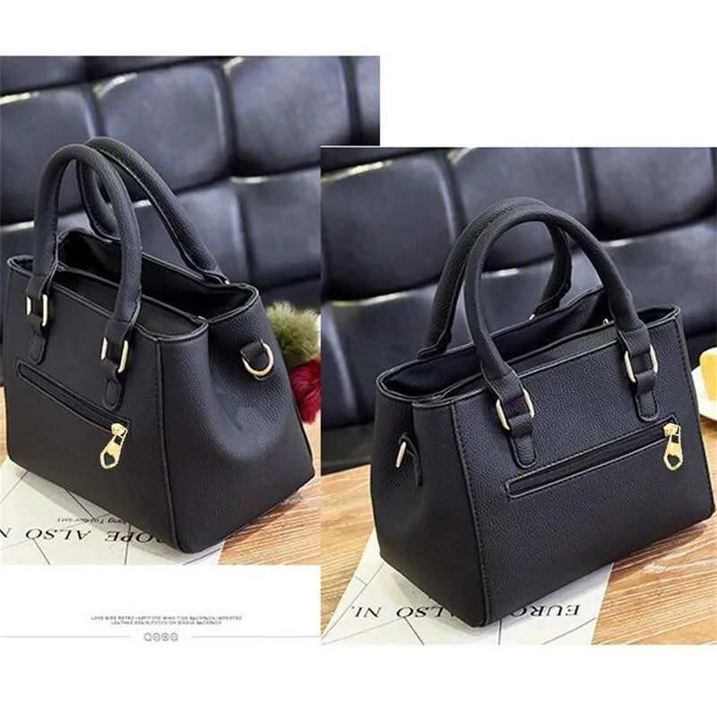 Bolsa de Couro Vintage - Feminina
